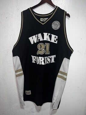 Vintage Tim Duncan Legends Sports Series Wake Forest Jersey Size 2x 2669